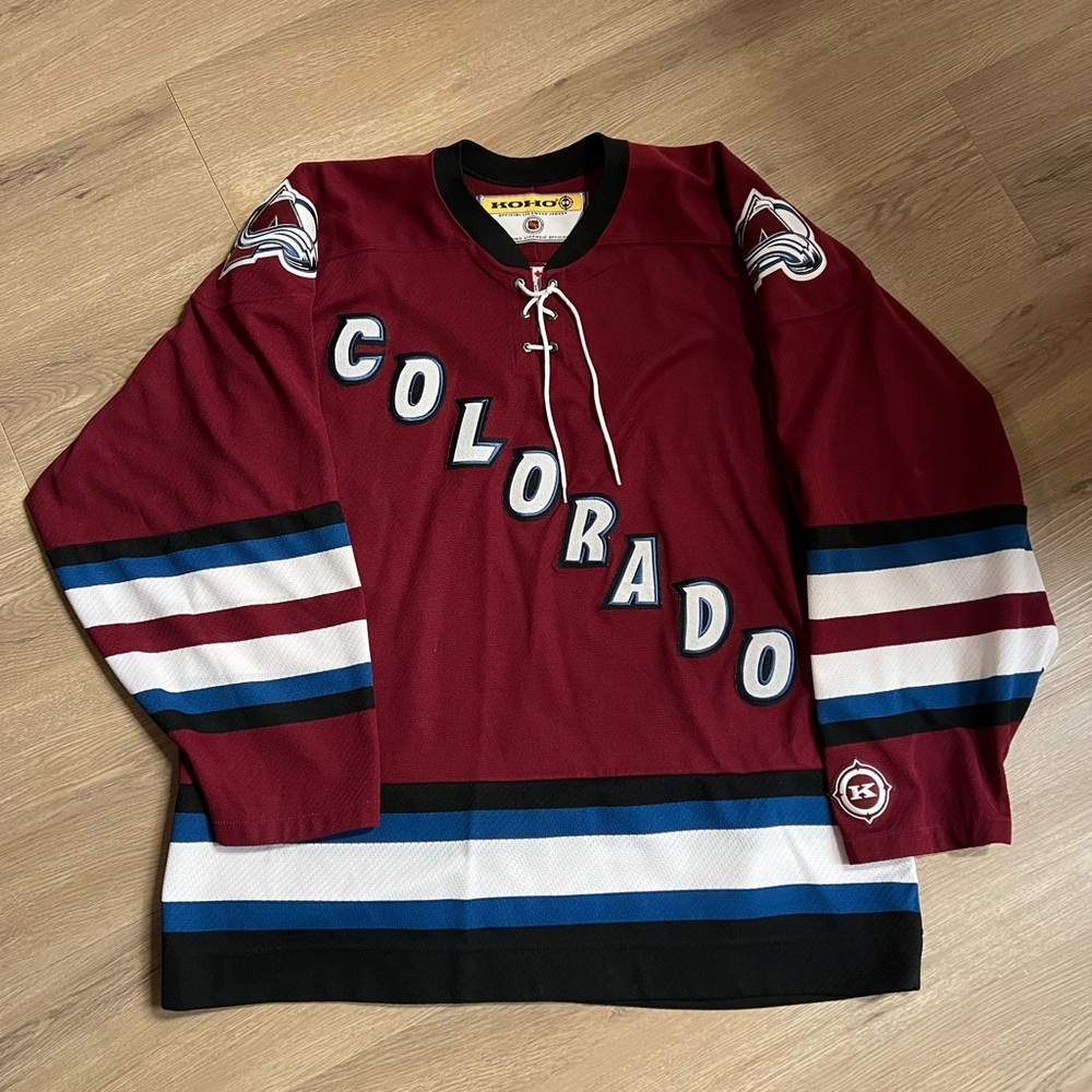 Vintage Colorado Avalanche Koho NHL Jersey